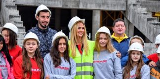 Виктория Лопырева посетила строительную площадку стадиона «Ростов-Арена»