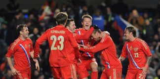 Сборная России по футболу поднялась на три строчки в рейтинге ФИФА