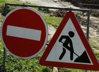 На трассе «Новороссия» под Таганрогом путепровод закрыли на ремонт