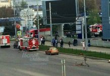 В Ростове горел бизнес-центр на Нагибина