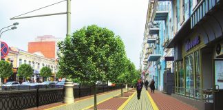 В Ростове Большую Садовую замостят плиткой Проект благоустройства Большой Садовой //фото: пресс-служба администрации Ростова