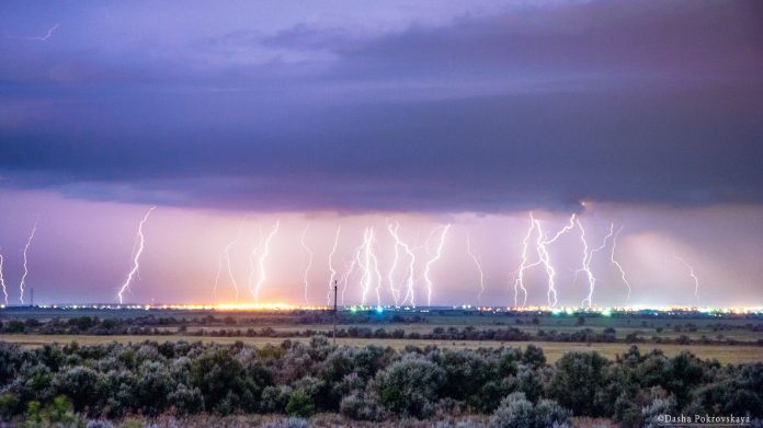 Гроза в Ростове //Фото: Даша Покровская