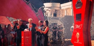 В Ростове запустили часы обратного отсчета до ЧМ-2018 Запуск обратного отсчета до ЧМ-2018 //фото сайта donland.ru