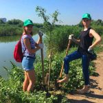 Субботник Сбербанка на Карасунских озерах в Краснодаре //Фото предоставлено пресс-службой Сбербанка