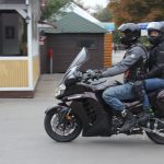 Байкер на мотоцикле // Фото: Полина Сидоркова