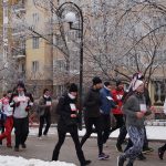 Акция "Побегай 1 января" //Фото: Александр Капалет, из профиля в соцсети