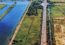 В Ростове одобрили строительство высоток возле Гребного канала Гребной канал, южный въезд и пойма Дона //Фото: Денис Демков