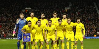 Сегодня ФК «Ростов» сыграет дома против «Краснодара» Команда ФК Ростов //Фото предоставлено пресс-службой футбольного клуба "Ростов"