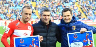 Денис Глушаков и Дмитрий Кириченко стали послами ЧМ-2018 Денис Глушаков (слева) и Дмитрий Кириченко (справа) // Фото: пресс-служба администрации Ростова