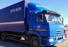 В Ростовской области в грузовике с логотипом «Почты России» перевозили тонны спирта Автомобиль Почты России //фото пресс-службы межрегионального управления Росалкогольрегулирования по ЮФО
