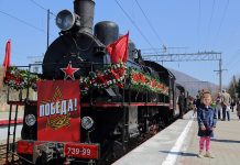 В Ростов накануне Дня Победы прибудет ретропоезд «Победа» Ретро-поезд "Победа" //фото пресс-службы СКЖД