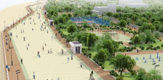 В Ростове пляж на левом берегу Дона благоустроят почти за 700 млн рублей Проект Левобережного парка // Фото: пресс-служба администрации Ростова