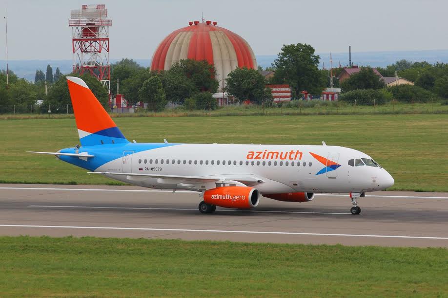 1-ый самолет авиакомпании «Азимут» прибыл в аэропорт Ростова-на-Дону