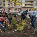Праздник древонасаждения в ЖК «Екатерининский» //Фото пресс-службы КОМСТРОЙ