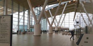 Израиль разрешил авиакомпании «Россия» выполнять рейсы из нового ростовского аэропорта Платов Зал терминала аэропорта Платов //Фото: Игорь Негодаев