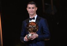 Криштиану Роналду стал обладателем «Золотого мяча» в пятый раз Криштиану Роналду // фото с сайта francefootball.fr