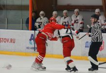 Хоккейный клуб «Ростов» одержал гостевую победу над «Тамбовом» благодаря 43 сейвам вратаря