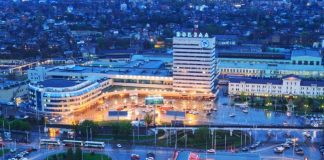 Ростов вошел пятерку самых популярных городов ЧМ-2018 у туристов Привокзальная площадь в Ростове-на-Дону //фото пресс-служба администрации Ростова