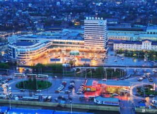 На Привокзальной площади Ростова запретят остановку и стоянку транспорта Привокзальная площадь в Ростове-на-Дону //фото пресс-служба администрации Ростова