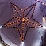 В Новочеркасске выстроили Звезду Победы на площади Ермака //Фото: Владимир Шилин, из профиля в соцсети ВКонтакте