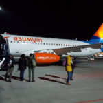 Первый рейс авиакомпании "Азимут" в Казань //Фото: "Городской репортер" / Дарья Ховякова