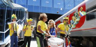 15 тысяч болельщиков перевезли в Ростов и обратно бесплатные поезда за время ЧМ-2018