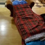 Картонный болельщик Хавьер //Фото: IngueSuMatrushka