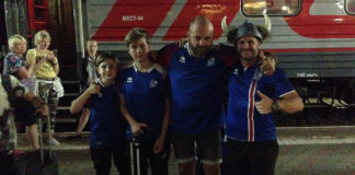 70 болельщиков сборной Исландии прибыли в Ростов Болельщики сборной Исландии прибыли в Ростов-на-Дону //Фото ©Альберт Стародубцев/ТАСС