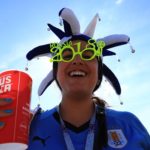 Болельщики сборных Уругвая и Саудовской Аравии на площади перед стадионом «Ростов-Арена» //Фото: Денис Демков