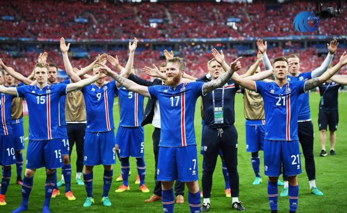 Исландские футболисты во время тренировки //Фото: сайт bookmaking.com
