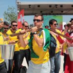 Как в Ростове встречали болельщиков из Бразилии и Швейцарии: фоторепортаж //Фото пресс-службы губернатора Ростовской области