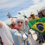 Как в Ростове встречали болельщиков из Бразилии и Швейцарии: фоторепортаж //Фото пресс-службы губернатора Ростовской области