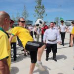 Как в Ростове встречали болельщиков из Бразилии и Швейцарии: фоторепортаж //Фото пресс-службы губернатора Ростовской области