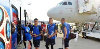 Болельщики сборной Исландии не встретили футболистов в Ростове