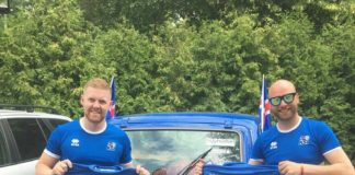 Исландцы на «Ниве» приехали на базу ФК «Ростов» Кристбьорн и Гретар //Фото: пресс-служба ФК "Ростов"