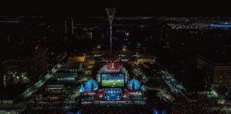 В Ростове на Fan Fest матч Россия — Египет посмотрели более 17 тысяч болельщиков