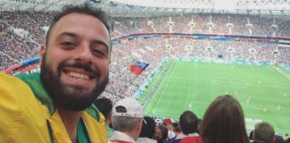 «Россия — офигенна!»: приключения бразильца Томера Савойя в Ростове-на-Дону Томер Савойя на стадионе "Ростов-Арена" //Фото из инстаграм (запрещен на территории Российской Федерации) Томера Савойя