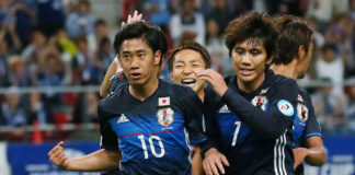 Японские и бельгийские футболисты проведут тренировки на резервных стадионах в Ростове Сборная Японии по футболу //Фото: Р-Спорт