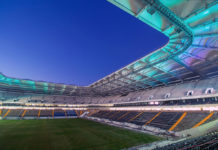 «Ростов-Арена» стала самым посещаемым стадионом второго тура Российской Премьер-лиги Стадион "Ростов-Арена" //Фото с сайта stadiums.at.ua