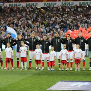 Матч сборной России на «Ростов-Арене» //фото Константина Рыбина с сайта РФС