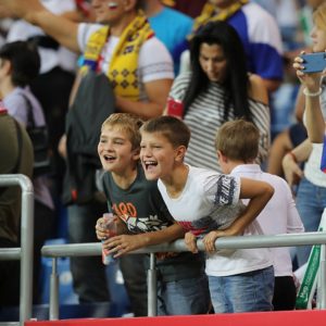 Матч сборной России на «Ростов-Арене» //фото Константина Рыбина с сайта РФС