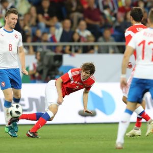 Матч сборной России на «Ростов-Арене» //фото Константина Рыбина с сайта РФС