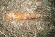 В Ростове обнаружили снаряд времен Великой Отечественной войны Снаряд времен ВОВ //фото предоставлено Росгвардией