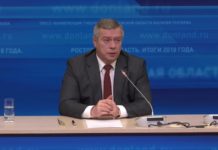 В Ростовской области ВРП за 2020 году превысил 1,5 трлн рублей Василий Голубев //Скриншот видеотрансляции