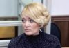Анастасия Шевченко (признана иноагентом) во время судебного заседания 7 февраля 2019 года //Фото: Анастасия Куньчикова, "Городской репортер"