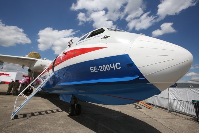 Самолет-амфибия донского производства представил Россию на международной выставке //Фото: пресс-центр объединенной авиастроительной корпорации