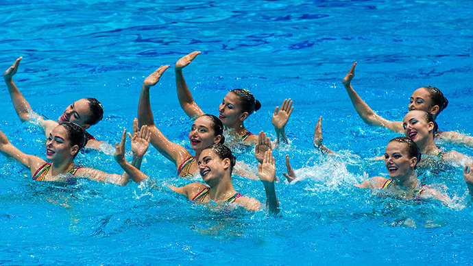 На Первенстве ЮФО по синхронному плаванию ростовская сборная завоевала золотые медали