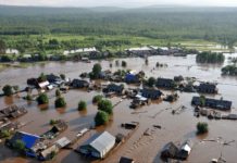 Количество погибших в результате паводков в Иркутской области увеличилось до 12 Паводки в Иркутской области //Фото:Пресс-служба ГУ МЧС России по Иркутской области/ТАСС