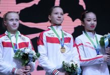 Гимнастка из Ростовской области стала первой на чемпионате мира в командном многоборье Владислава Уразова //Фото: пресс-служба правительства Ростовской области