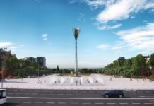 Неделя на Дону: месяц без горячей воды, реальный срок Сидаша и водоводы под кладбищами Вид на Тетральную площадь в Ростове-на-Дону после реконструкции, проект //Фото: архитектурное бюро «Проект»